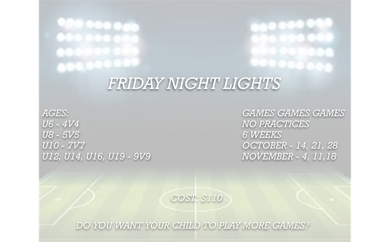 Introducing Friday Night Lights