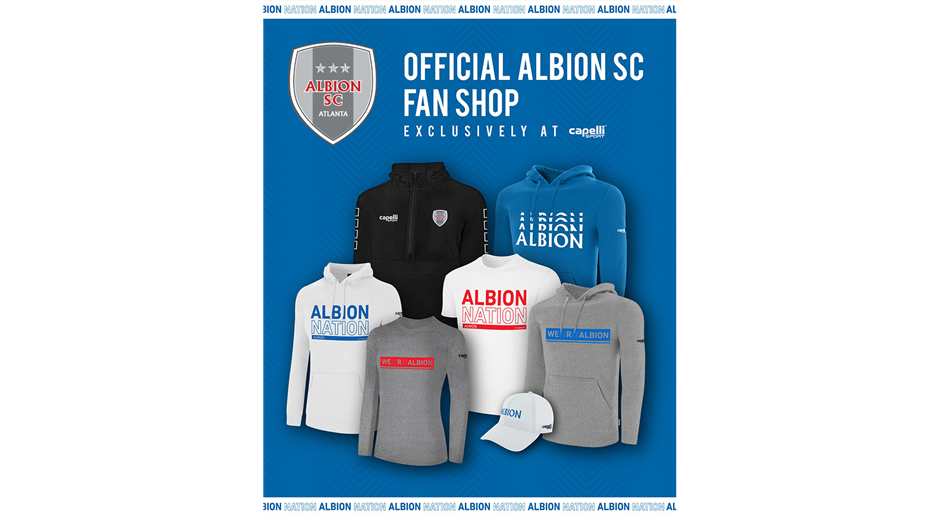 ALBION SC ATLANTA FAN GEAR - COMING SOON